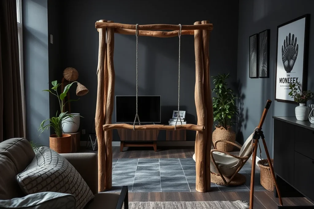 Diy Wooden Monkey Bars At Home