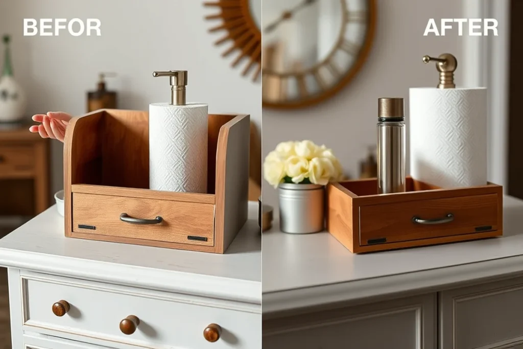 Top Diy Wooden Paper Towel Holder