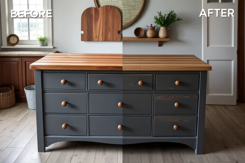 Wood Top Workbench
